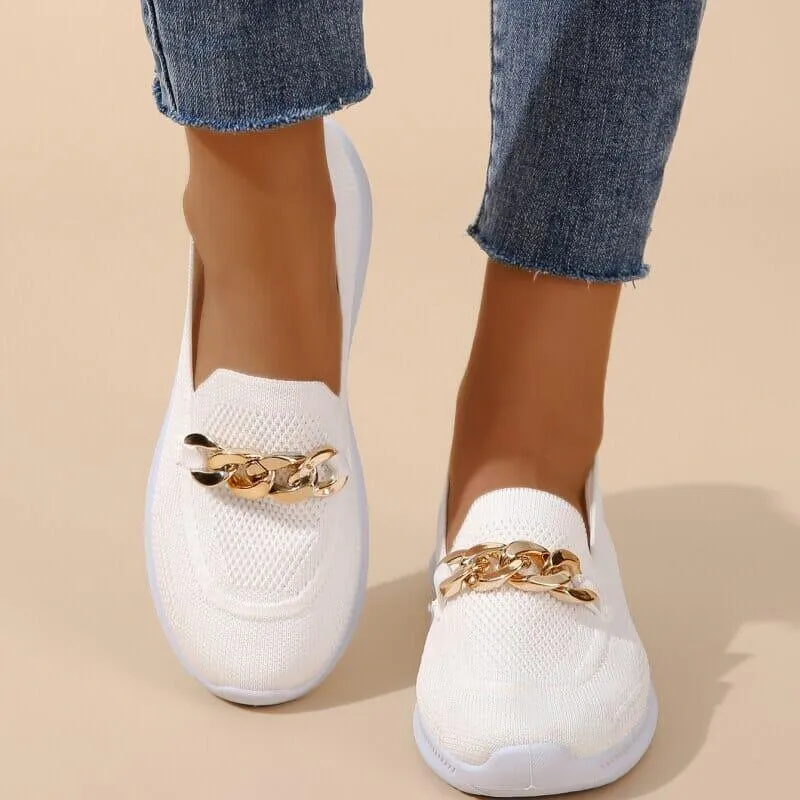 Women's Knit Sneaker Loafer Slip On
