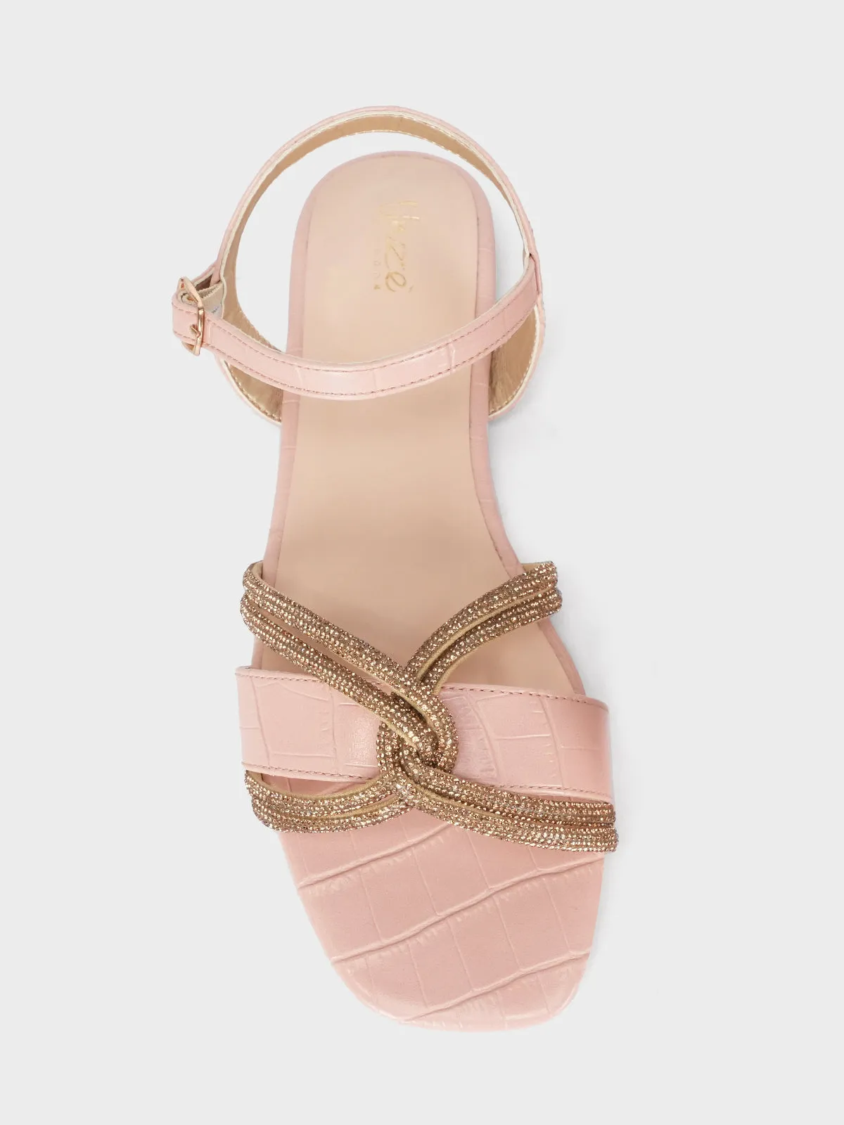 Women's "MARTINA" Crystals Detailing Sandals
