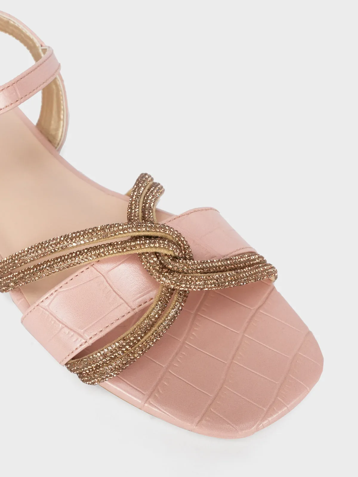 Women's "MARTINA" Crystals Detailing Sandals