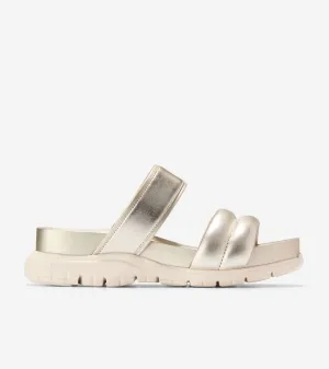 Women's ZERØGRAND Double Band Slide Sandals