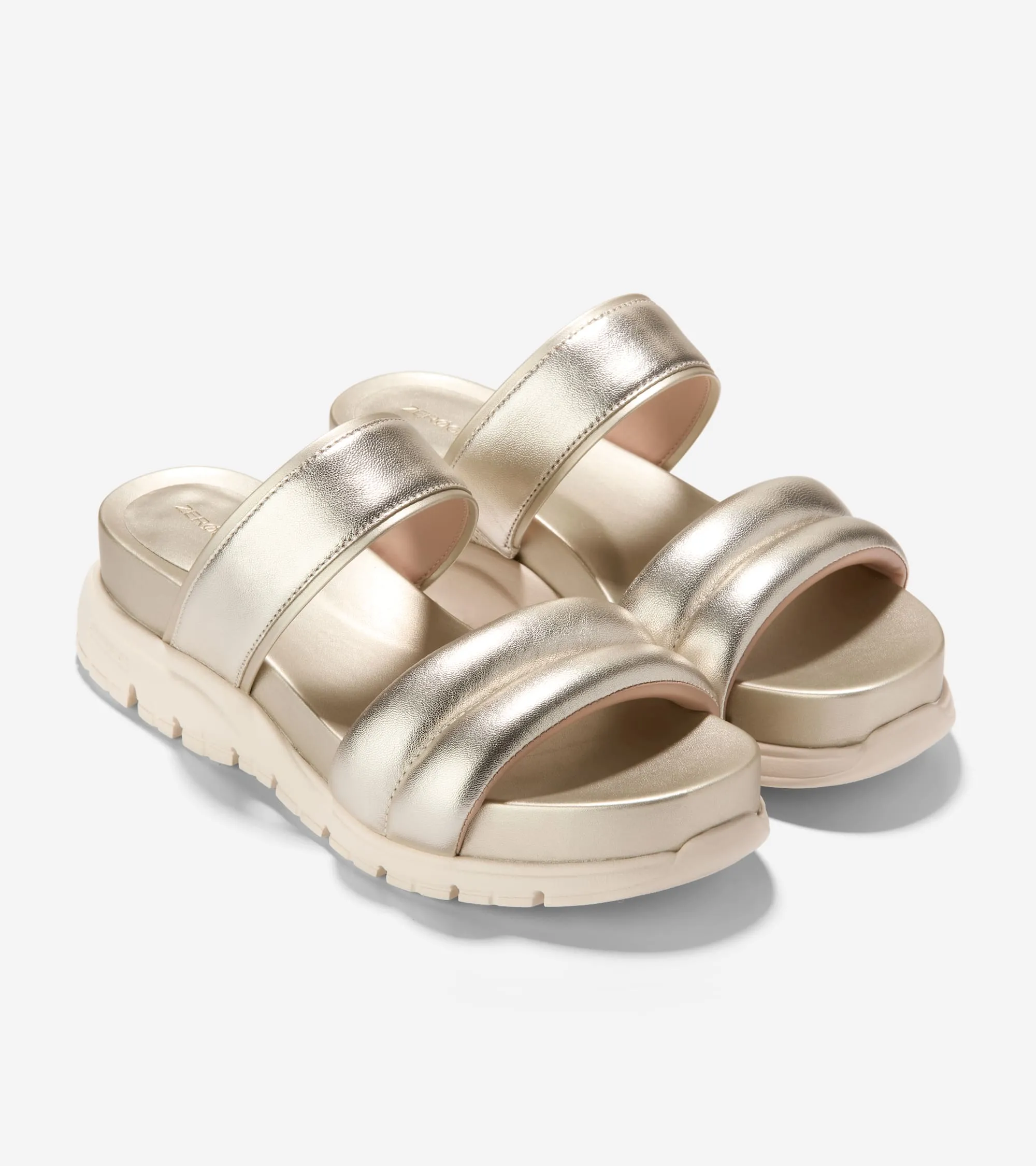 Women's ZERØGRAND Double Band Slide Sandals