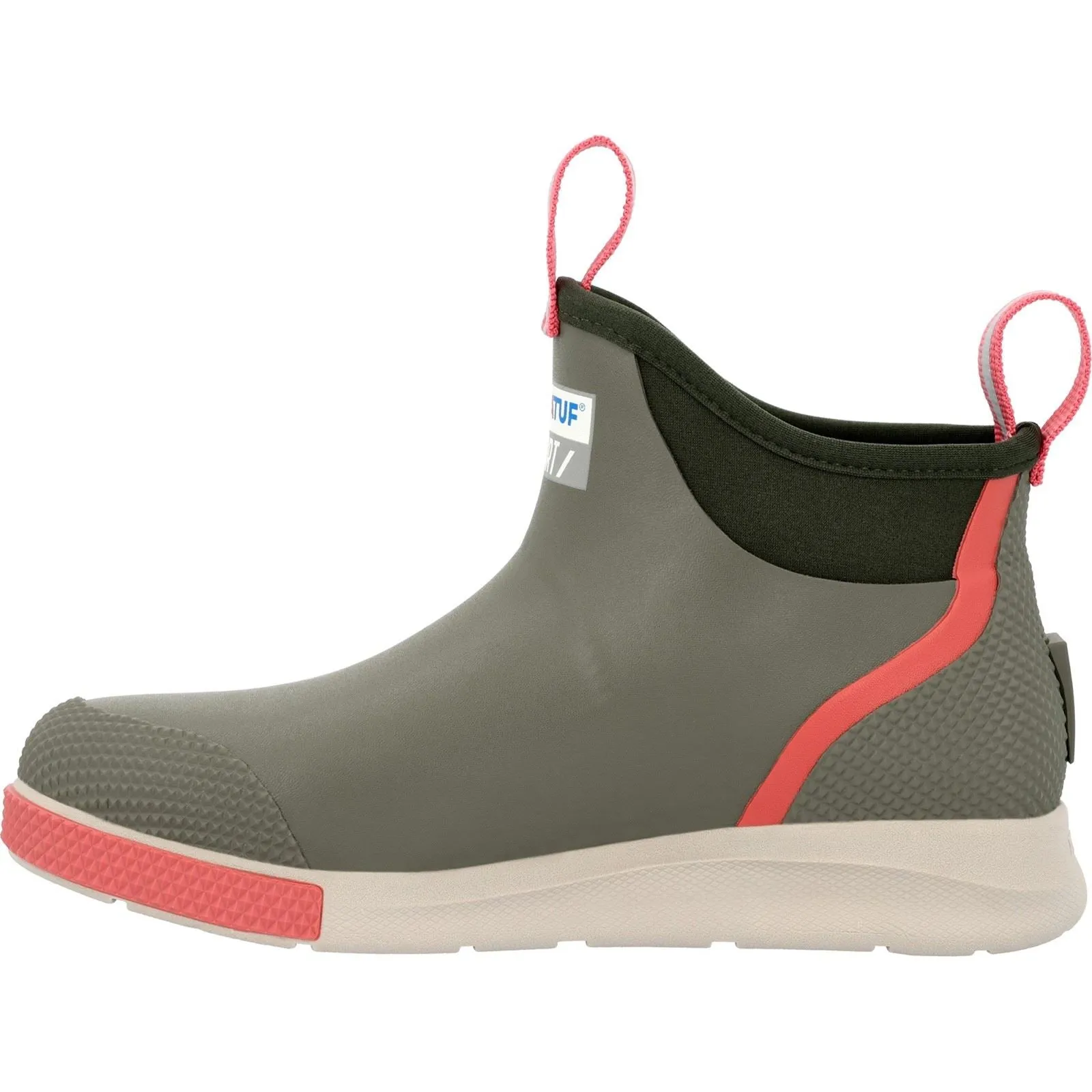 Xtratuf Ankle Deck Sport Synthetic Olive Wellington Boots